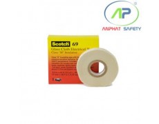 Băng keo điện 3M vải thủy tinh Scotch 69 (25mm x 33m)